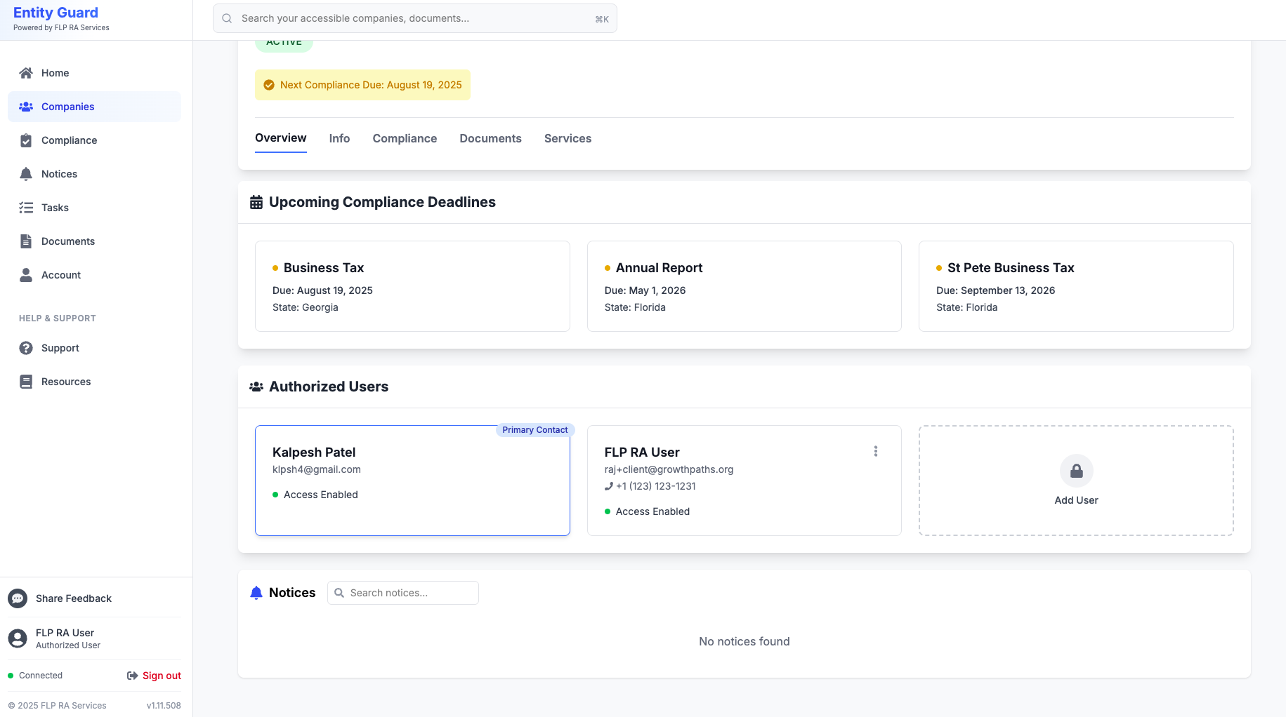 Role-Based Team Access Screenshot